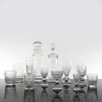 SERVIS, 165 delar, "Kent", Elis Bergh, Kosta Boda, 1900-talets mitt.