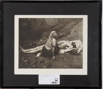 Akseli Gallen-Kallela · GALLEN-KALLELA, AKSELI, litografi, sign.