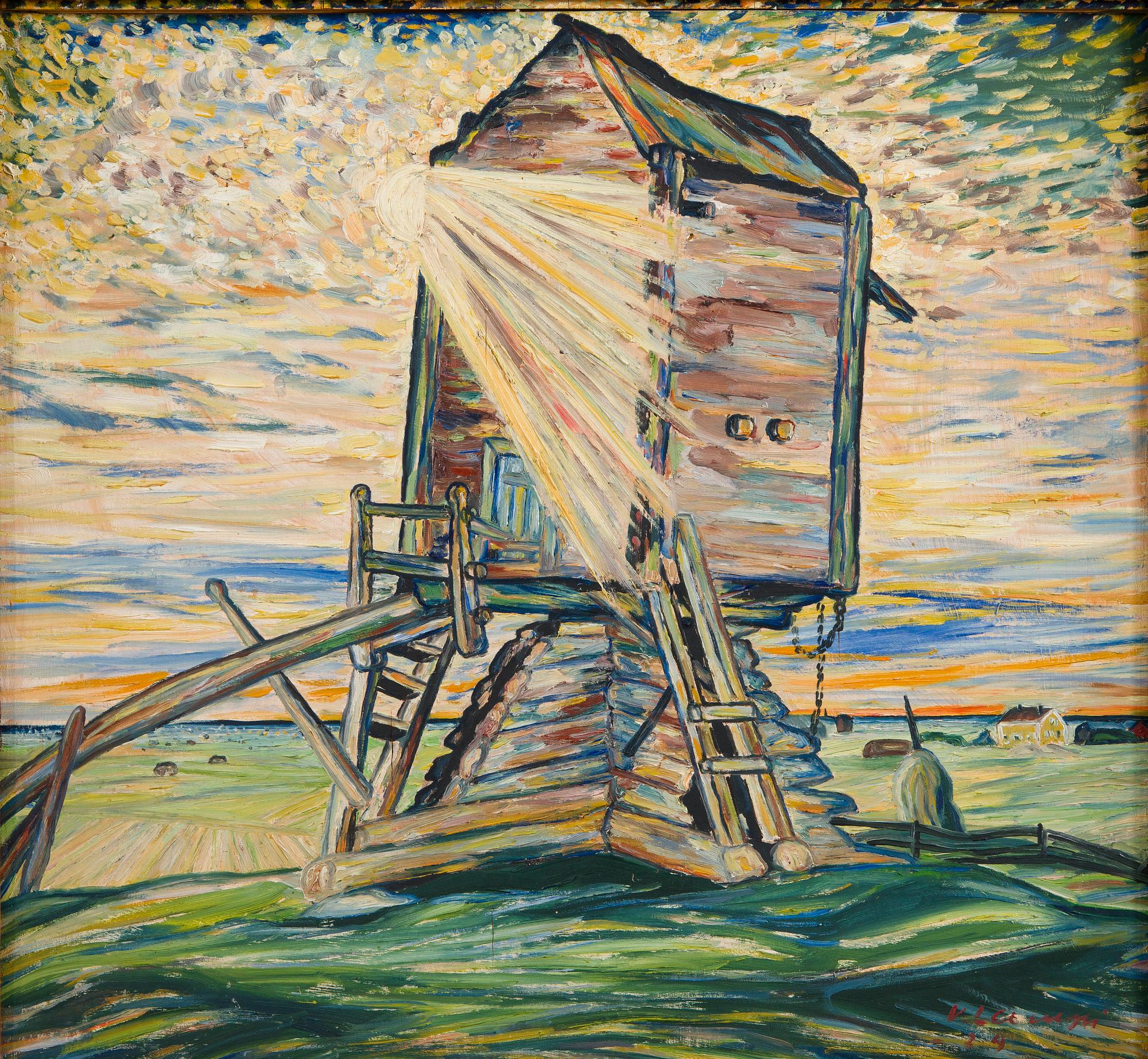 Vilho Lampi, "Kvarn i Solsken".