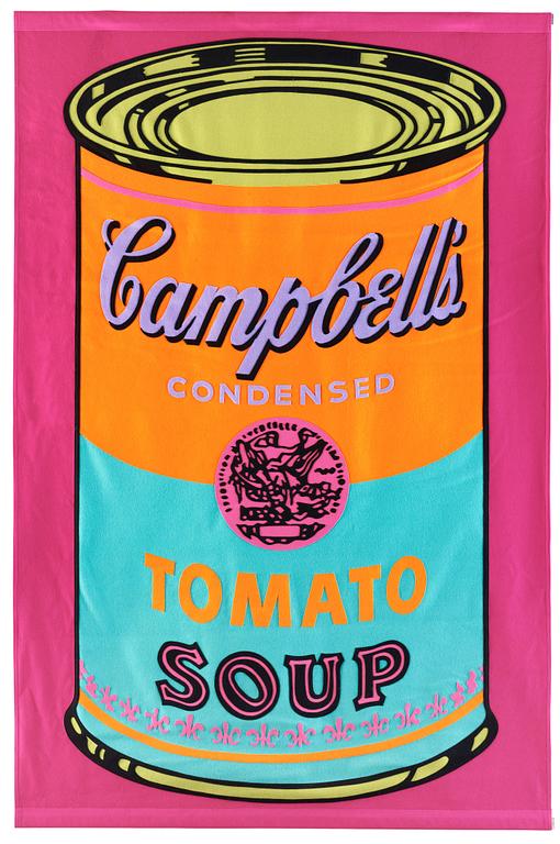 Andy Warhol, "Campbell's Tomato Soup Banner".