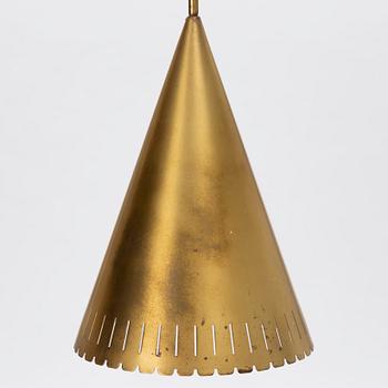 Harald Notini, taklampa, modell "11773", Arvid Böhlmarks Lampfabrik, Stockholm 1940-50-tal.