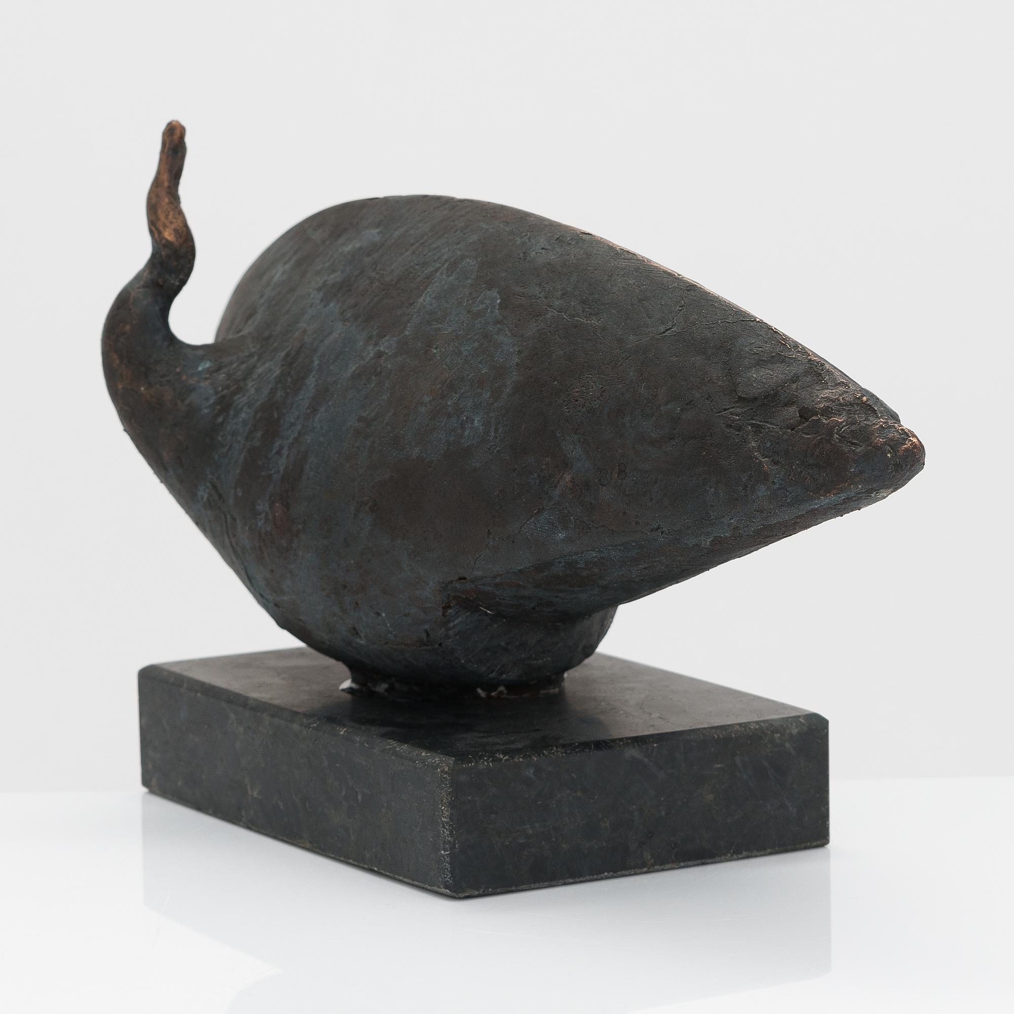 Pekka Rytkönen, skulptur, brons, signerad och märkt 1/1 88.