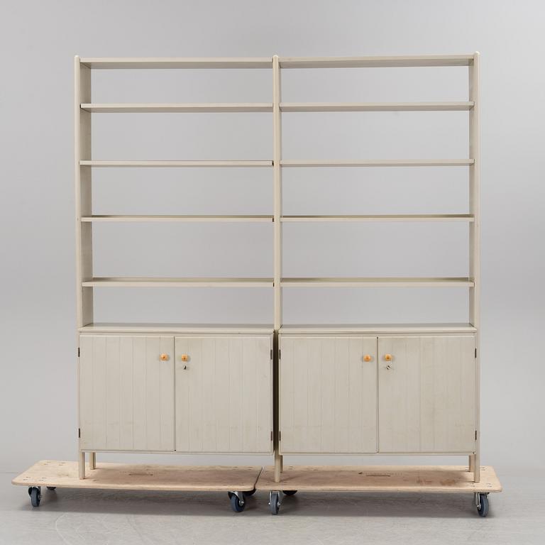 A bookshelf by AB Nordiska Kompaniet, stockholm, second half of the 20th century.