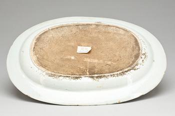 STEKFAT, kompaniporslin. Qing dynastin, Qianlong (1736-95).