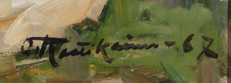 ORVO RAATIKAINEN, olja på duk, signerad och daterad -67.