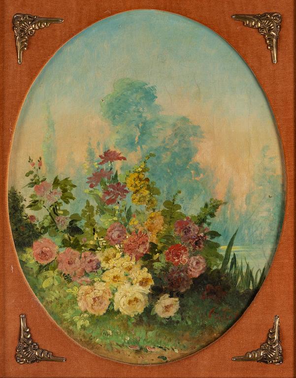 OKÄND KONSTNÄR, 1800-TAL, olja på duk, signerad.
