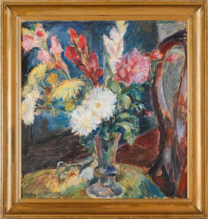 FRANS BERG, oil on panel, signed and dated 16.