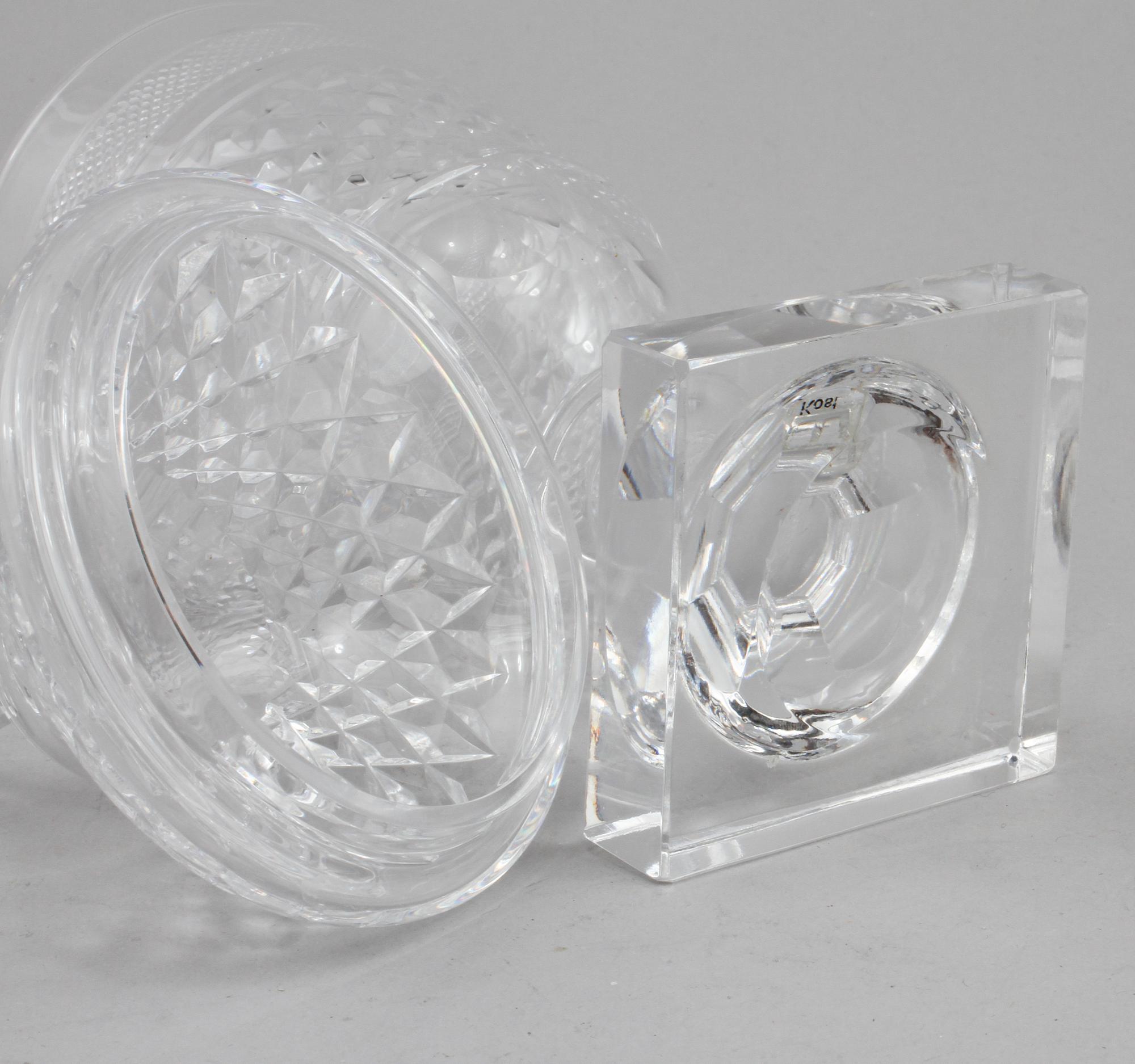 POKAL, glas, "Kent", Kosta, 1900-talets andra hälft.