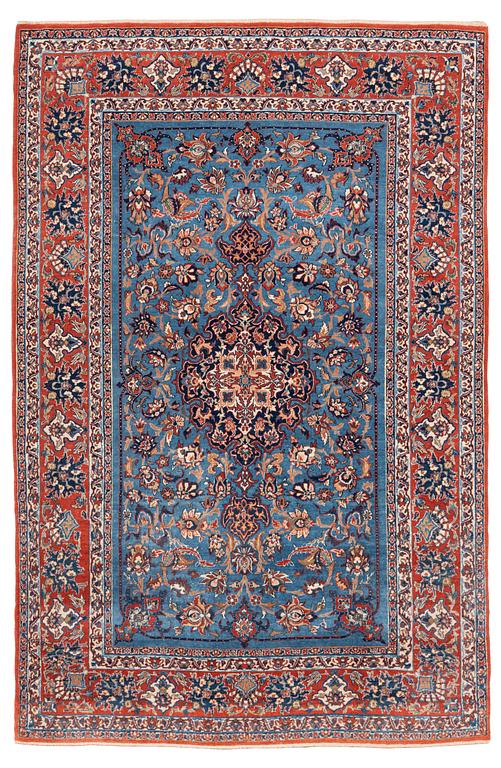 Matta, antik Isfahan, ca 220 x 145 cm.