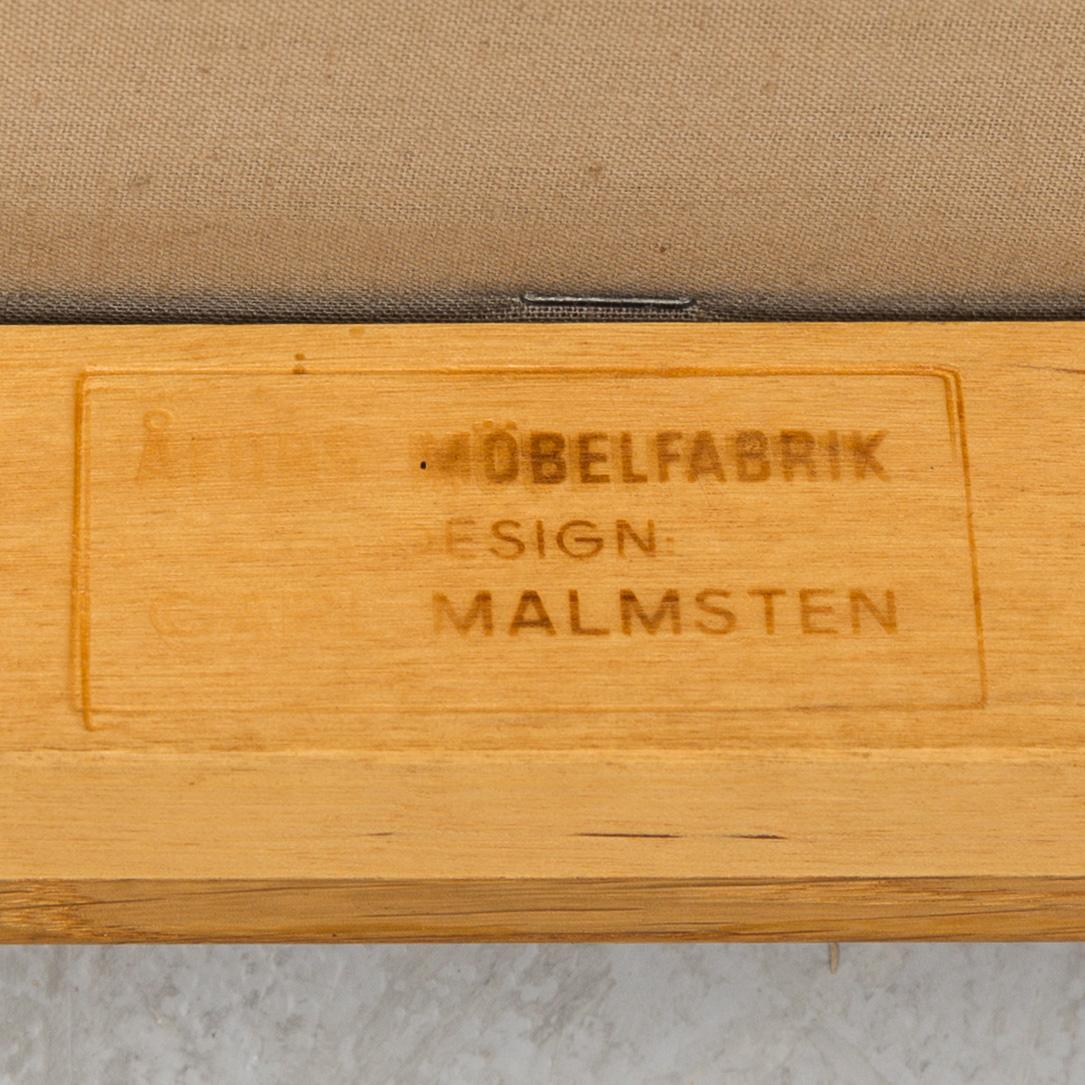 CARL MALMSTEN, matsalsgrupp 7 delar, "Ambassadör", Åfors Möbelfabrik.