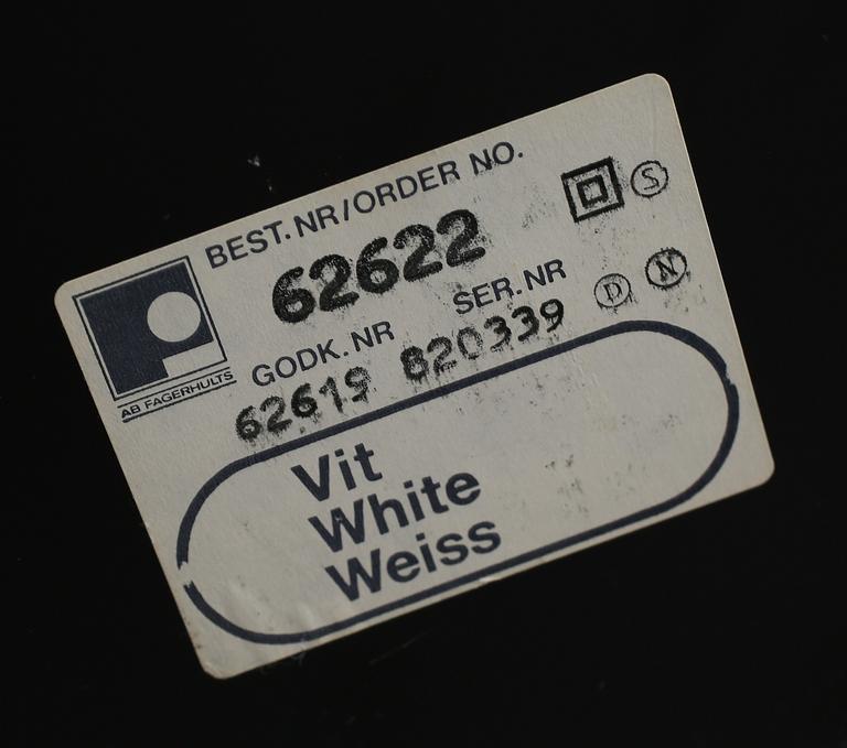 BORDSLAMPA, Fagerhult, 1900-talets andra hälft.