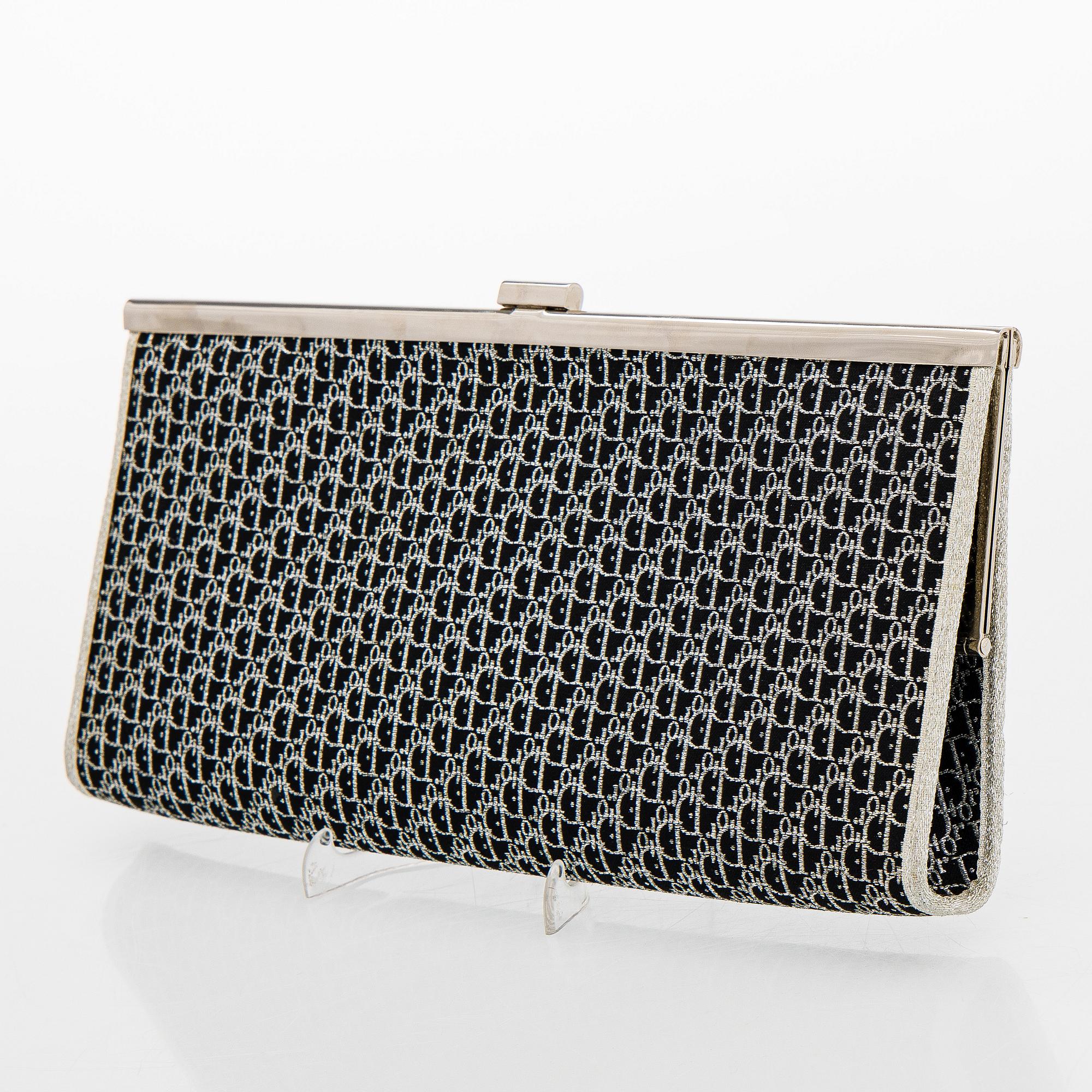 Christian Dior, a vintage clutch bag.