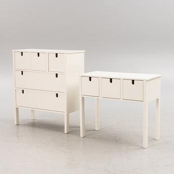 Sara Szyber, sideboard and chest of drawers, "Wing", Design House Stockholm.