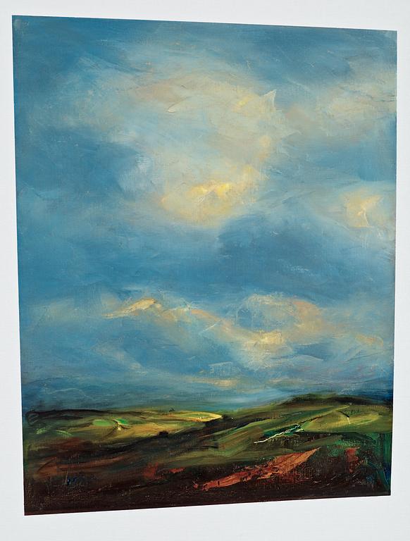 Peter Frie, "Some trees on July 6".