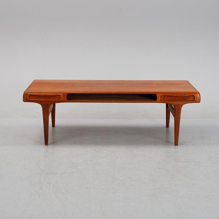 Johannes Andersen, a teak coffee teable, Trensum, 1960's.