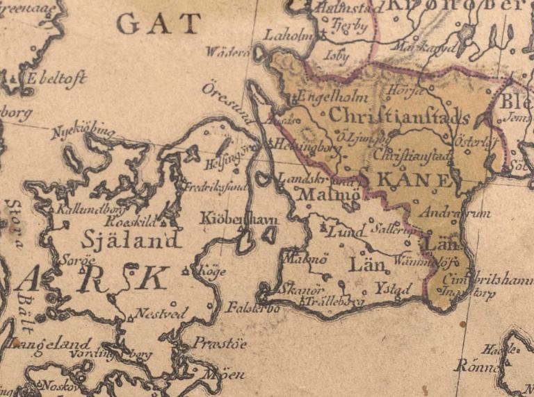 A Swedish map 1797.