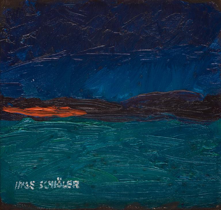 Inge Schiöler, "Oroligt hav".