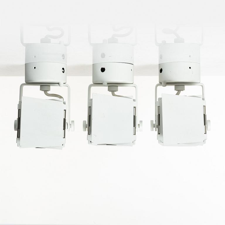 Thomas Bernstrand & Mattias Ståhlbom, a set of three 'Foto' spotlights, 2007.