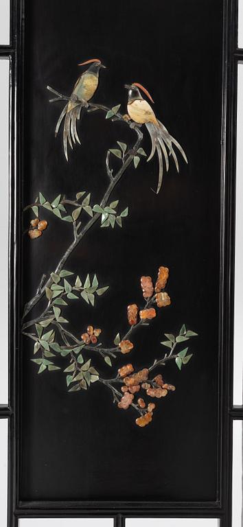 Folding screen, China, 20th Century.