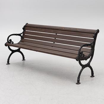 Trädgårdssoffa, Norrahamars bruk, 1900-talets slut.