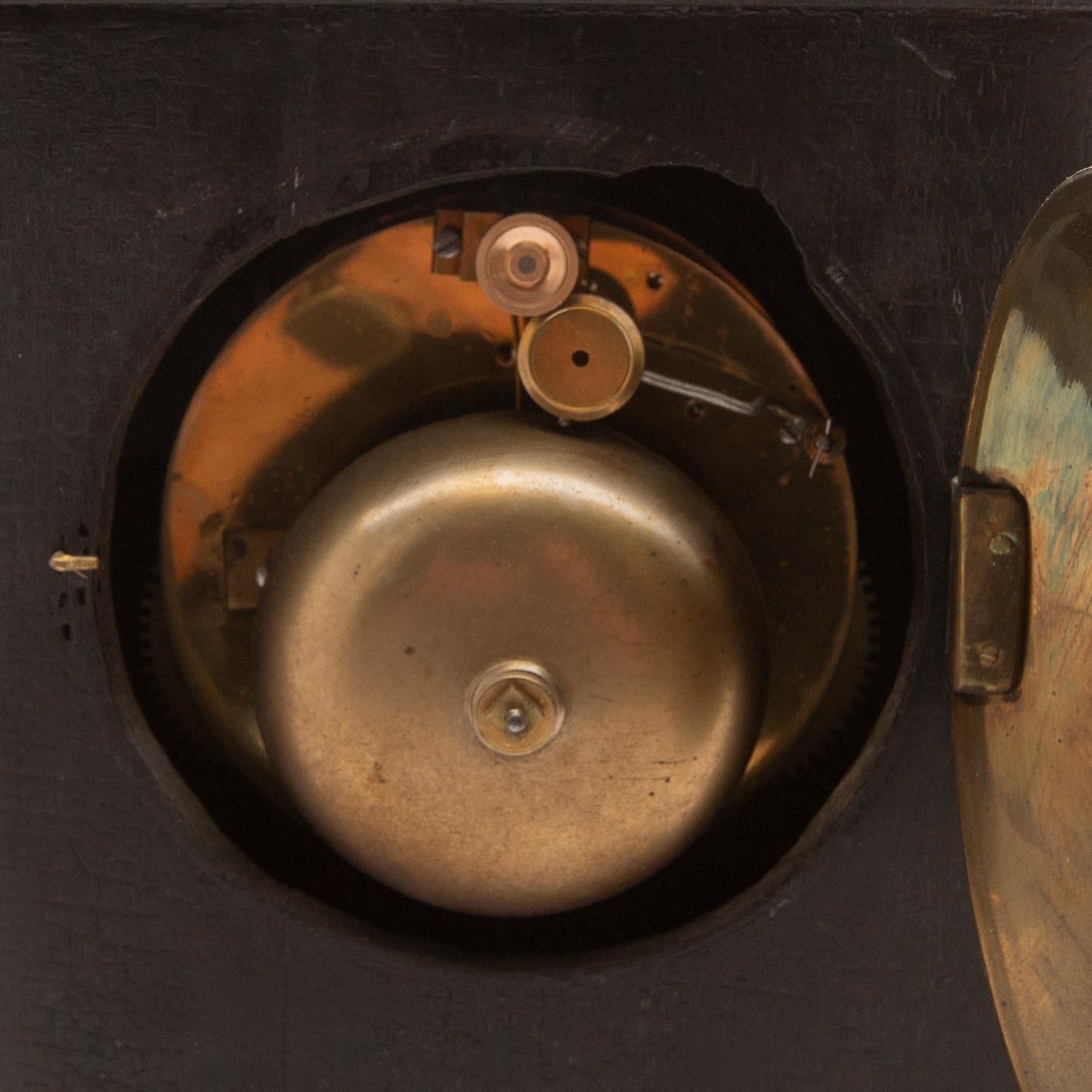 Table pendulum clock, by Johan Erik Callerström, clockmaker from 1817 in Stockholm, Empire, 19th century.