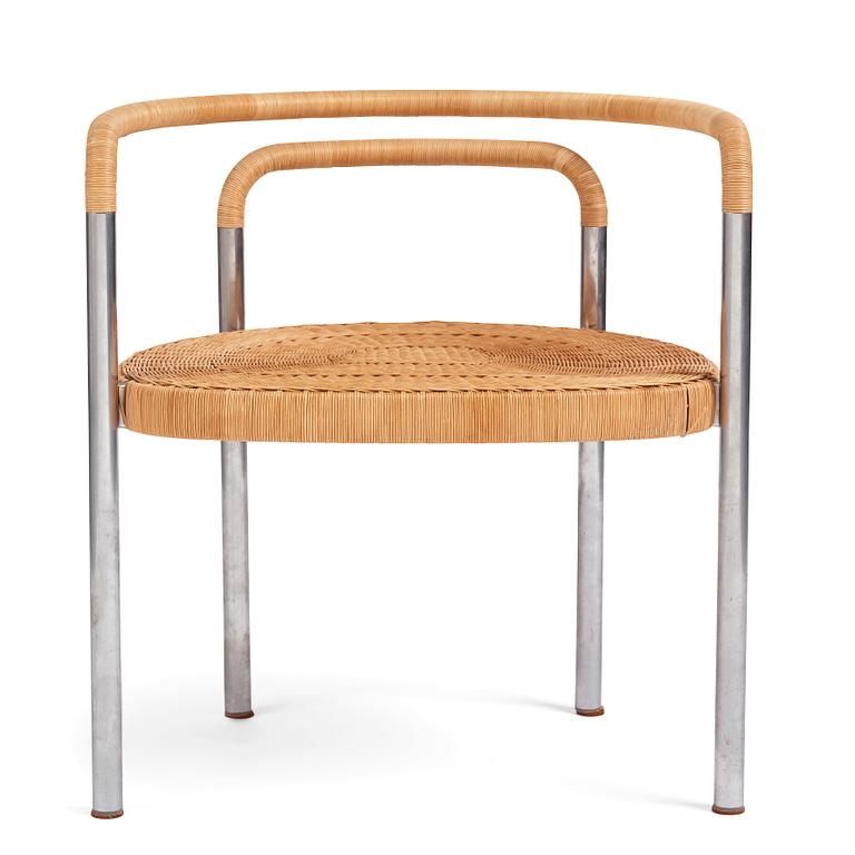 Poul Kjaerholm, karmstol "PK-12", edition E Kold Christensen, Danmark, tidigt 1960-tal.