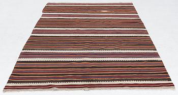 Rug, Kelim, semi-antique, approx. 272 x 155 cm.