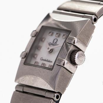 Omega, Constellation, Carre, wristwatch, 20 x 15 mm.