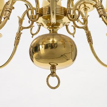 A Baroque-Style Ceiling Light,  20th century.