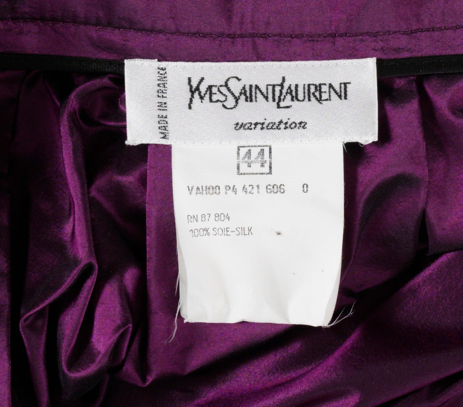 Långkjol, Yves Saint Laurent.