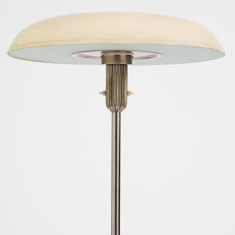 Harald Notini, a floor lamp, Arvid Böhlmarks Lampfabrik, Stockholm, 1930s.