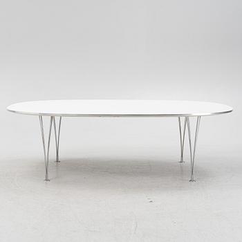 Bruno Mathsson & Piet Hein, a 'Superellips' coffee table, Fritz Hansen/Miab.