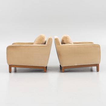 A pair of armchairs, second half of the 20th Century.