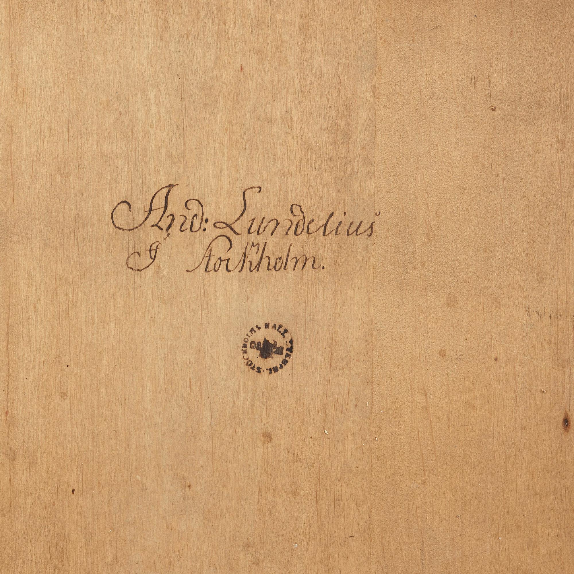 A Gustavian late 18th century commode by Anders Lundelius, master 1778.