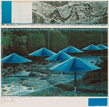 Christo & Jeanne-Claude, "The umbrellas (Joint project for Japan and USA)".