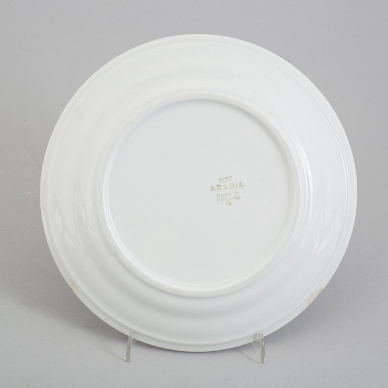 2 parts of 1932-49 children's porcelain cup and saucers by Arabia, Finland.