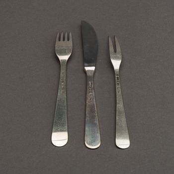 WIWEN NILSSON, silver cuttlery, 32 pcs, 1938-1940 Sweden.