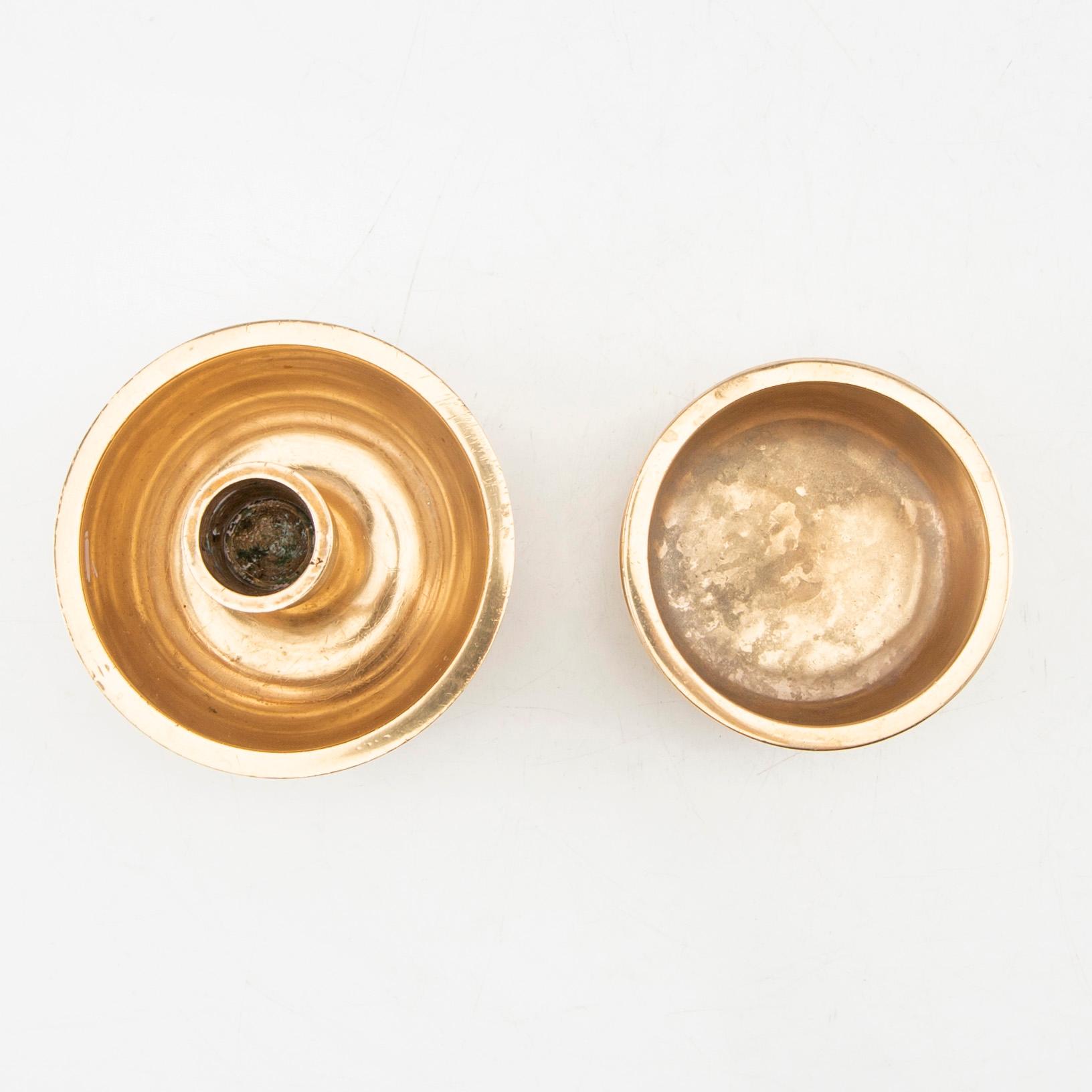 Bertel Gardberg, Ljusstake, skål, Boda sent 1900-tal.