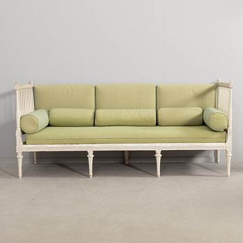 Bänk/soffa, gustaviansk stil, 1900-tal.