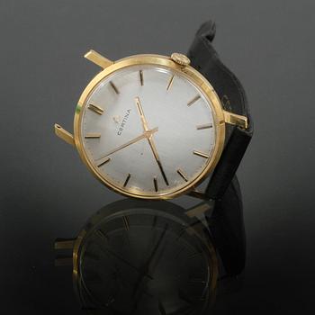 ARMBANDSKLOCKA, 18k guld, Certina, 1970-tal.