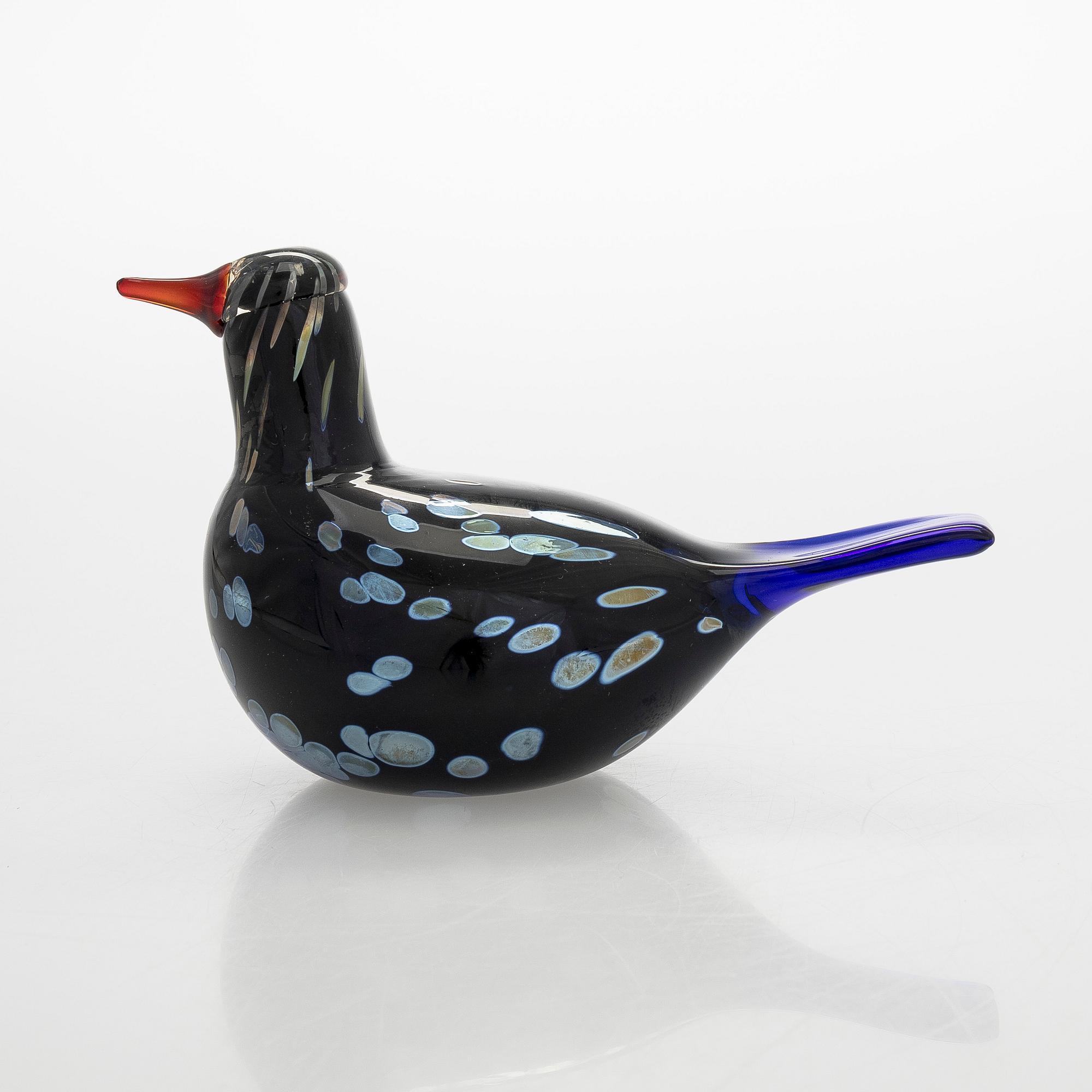 Oiva Toikka, an annual bird 2003, signed O. Toikka Nuutajärvi 2003.