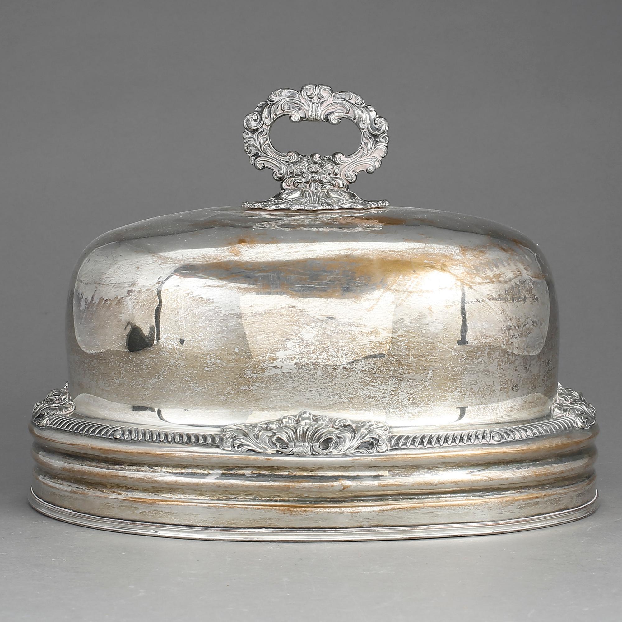 STEKHUV, nysilver, omkr år 1900.