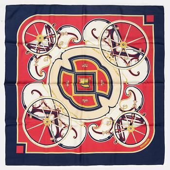 Hermès, scarf, "Washington's Carriage".