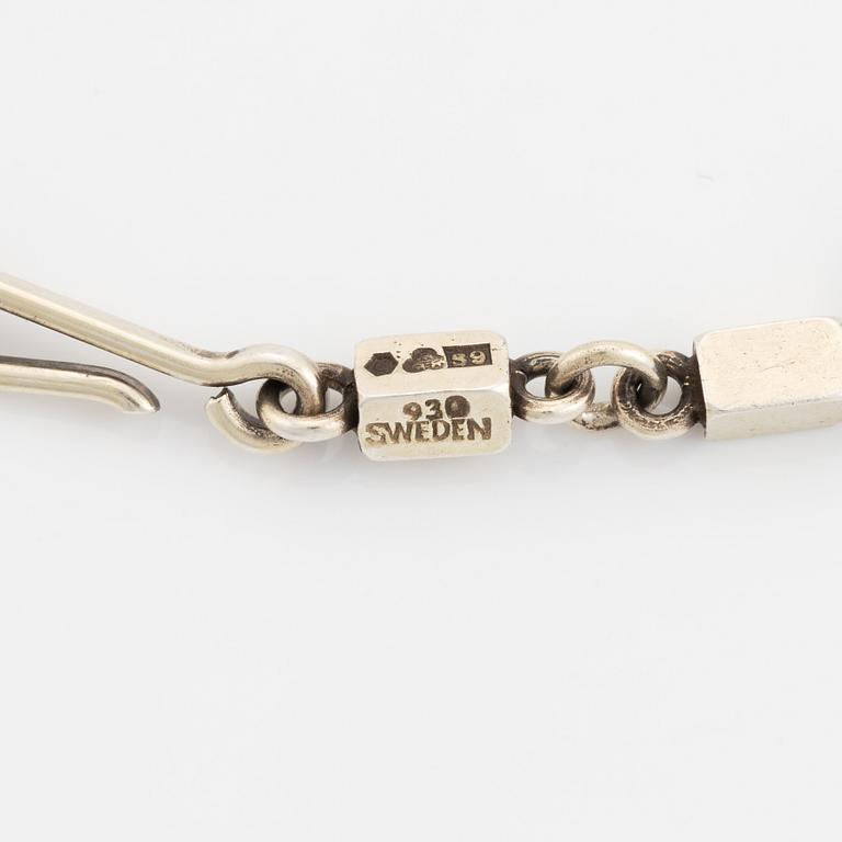 Wiwen Nilsson, armband, förgyllt silver, stavar och länkar.