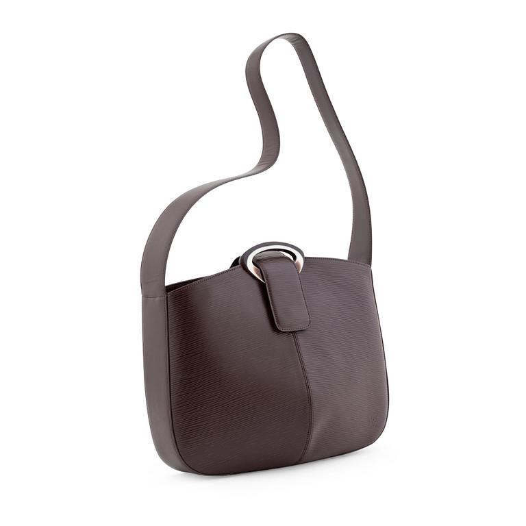 LOUIS VUITTON, a brown epi leather shoulder bag, "Reverie moka".