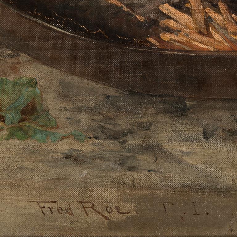 Fred Roe, oil on canvas, signed.