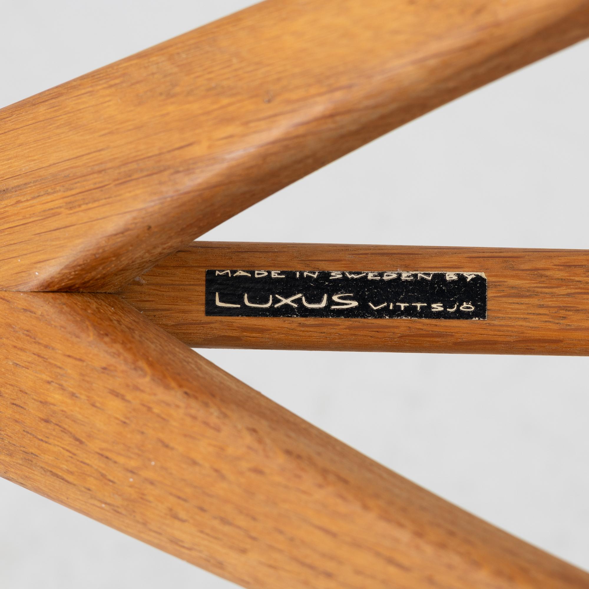 Uno & Östen Kristiansson, Floor lamp, “Giraffen”, Luxus, 1950s.