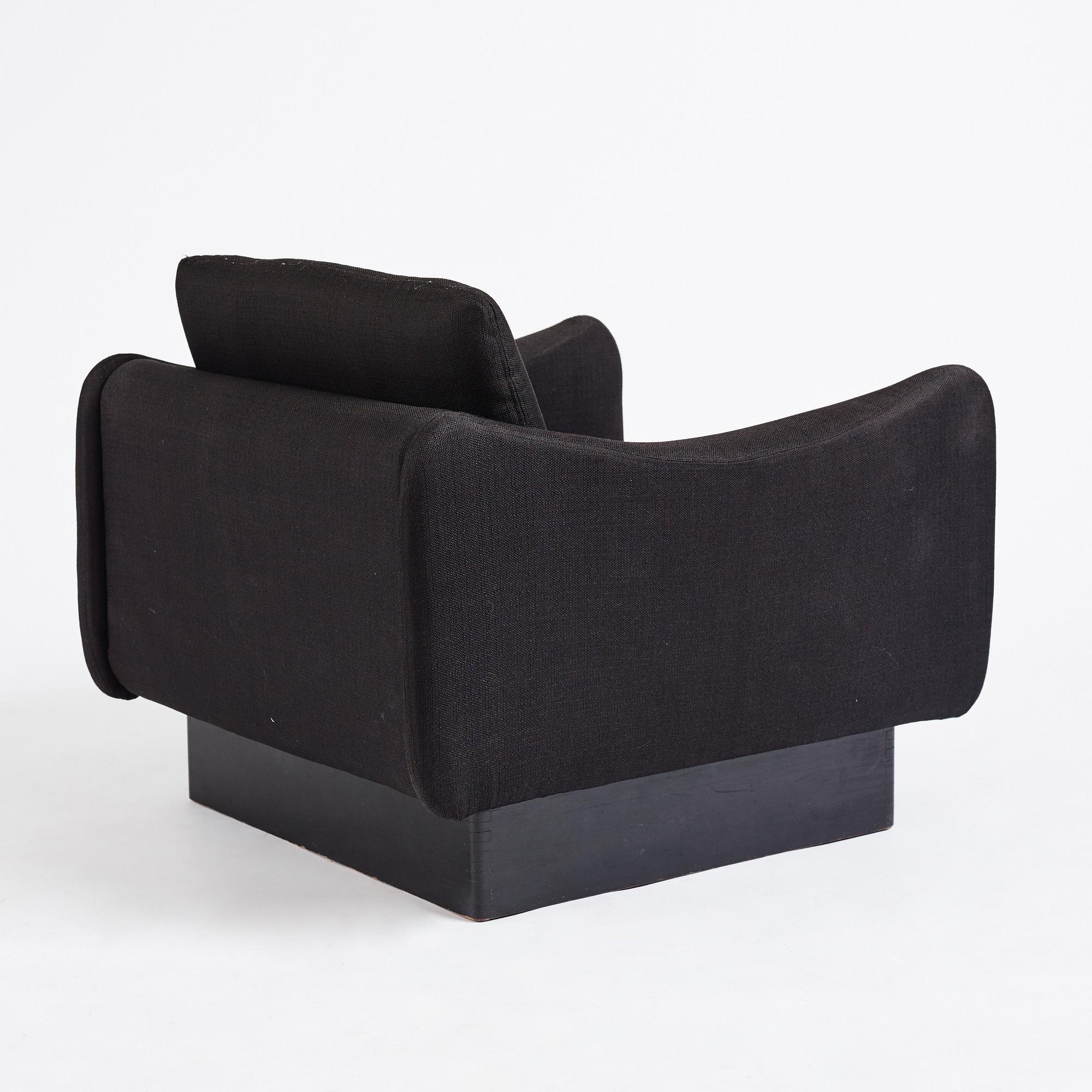 Michel Mortier, a "Tekel", easy chair, Steiner, France 1960s.