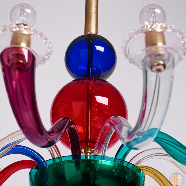 Gio Ponti, a chandelier, Venini, Italy, 2014.