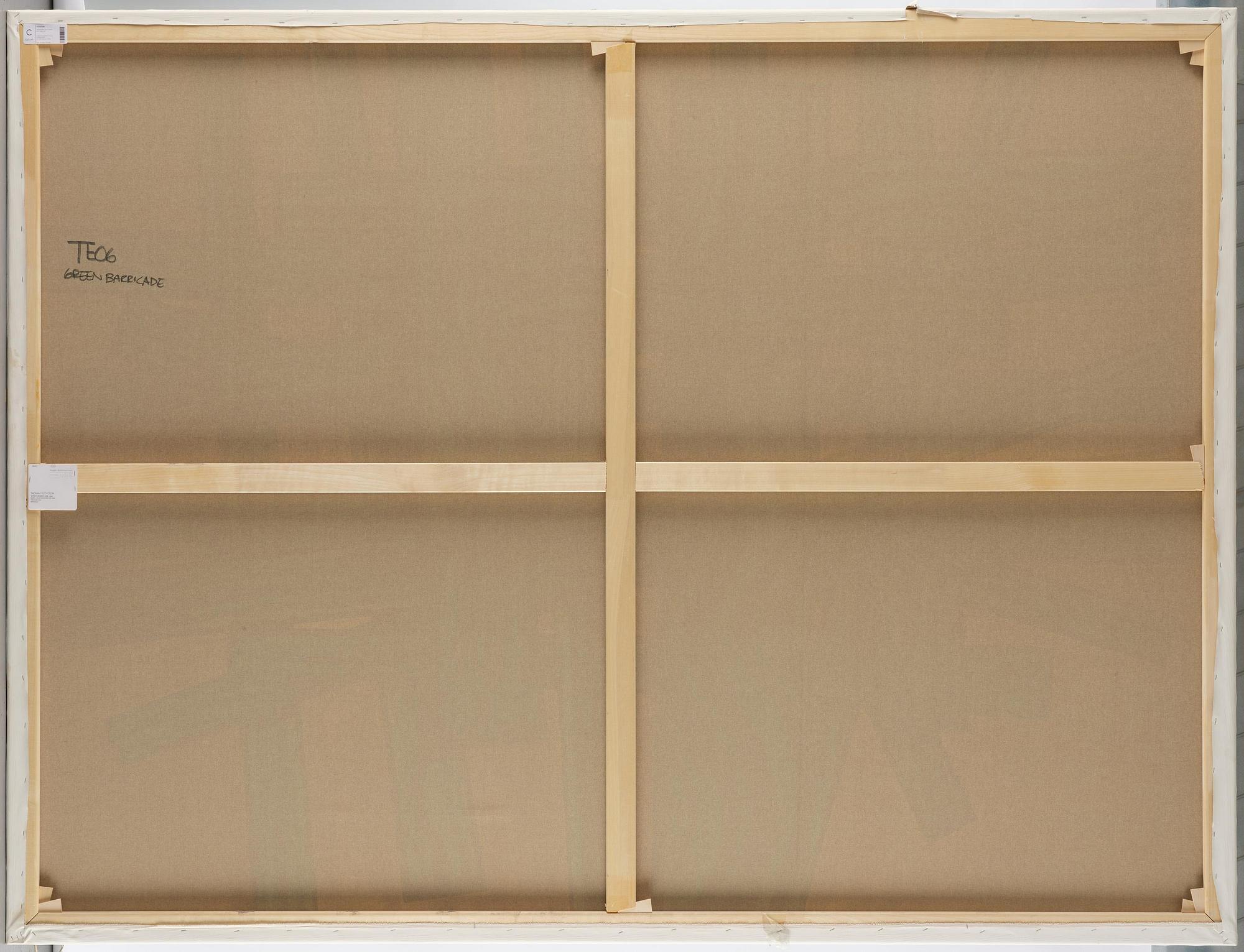 Thomas Elovsson, "Green Barricade".